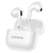Handsfree Bluetooth Lenovo LP40, TWS, Alb