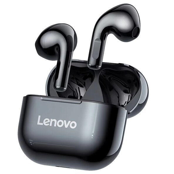 Handsfree Bluetooth Lenovo LP40, TWS, Negru 