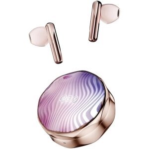 Handsfree Bluetooth QCY FairyBuds T21, TWS, Roz 