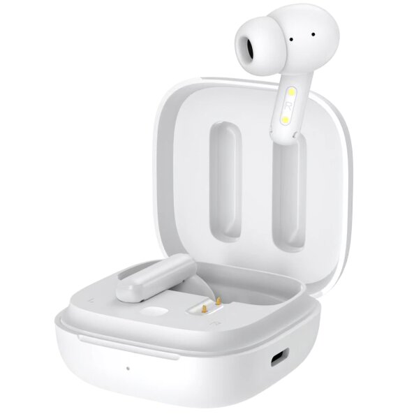Handsfree Bluetooth QCY T13 ANC, TWS, Alb
