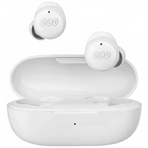 Handsfree Bluetooth QCY T17, TWS, Alb