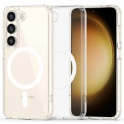 Husa MagSafe pentru Samsung Galaxy S23+ S916, Tech-Protect, Flexair Hybrid, Transparenta