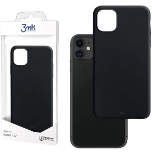 Husa pentru Apple iPhone 11, 3MK, Matt, Neagra