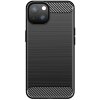 Husa pentru Apple iPhone 14, Forcell, Carbon, Neagra