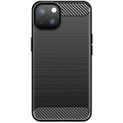 Husa pentru Apple iPhone 14, Forcell, Carbon, Neagra