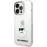 Husa pentru Apple iPhone 14 Pro, Karl Lagerfeld, IML Choupette NFT, Transparenta KLHCP14LHNCHTCT 