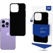 Husa pentru Apple iPhone 14 Pro Max, 3MK, Matt, Neagra