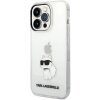 Husa pentru Apple iPhone 14 Pro Max, Karl Lagerfeld, IML Choupette NFT, Transparenta KLHCP14XHNCHTCT 