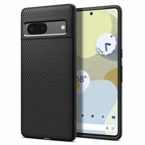 Husa pentru Google Pixel 7, Spigen, Liquid Air, Neagra ACS04696