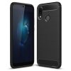Husa pentru Huawei P20 Lite, OEM, Carbon, Neagra