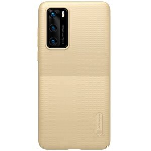 Husa pentru Huawei P40, Nillkin, Super Frosted, Aurie