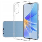 Husa pentru Oppo A17, OEM, BC Silicone, Transparenta
