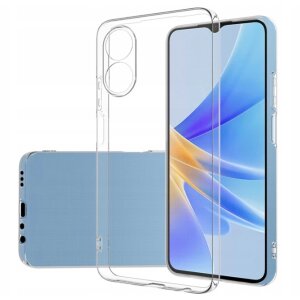 Husa pentru Oppo A17, OEM, BC Silicone, Transparenta