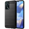Husa pentru Oppo A56 5G / A54s / A53s 5G / A16 / A55 5G, OEM, Carbon, Neagra
