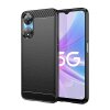 Husa pentru Oppo A98, OEM, Carbon Pro, Neagra 