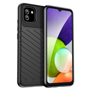 Husa pentru Samsung Galaxy A04e A042, OEM, Thunder, Neagra 