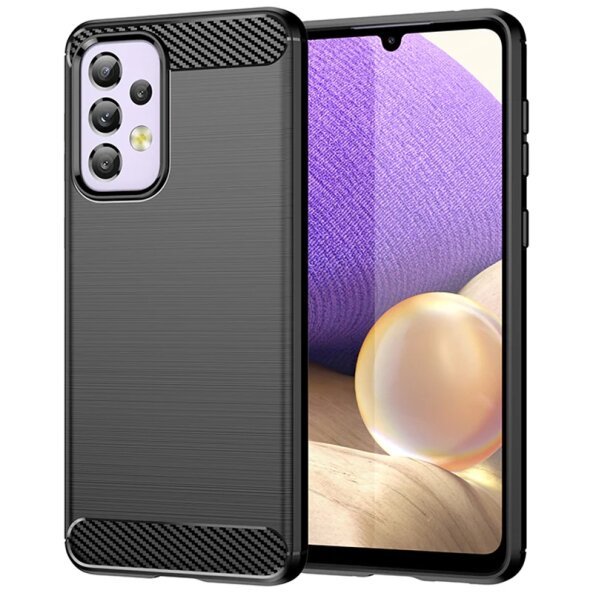 Husa pentru Samsung Galaxy A13 A135, Forcell, Carbon, Neagra