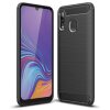 Husa pentru Samsung Galaxy A40 A405, Forcell, Carbon, Neagra