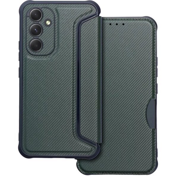 Husa pentru Samsung Galaxy A54 A546, OEM, Razor Book, Verde 