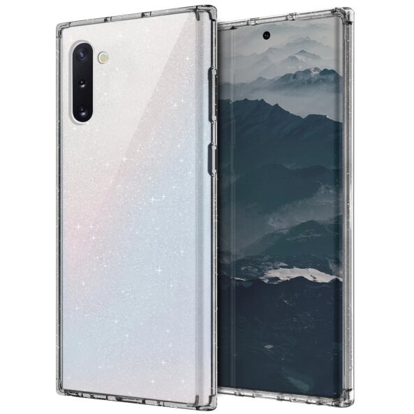 Husa pentru Samsung Galaxy Note 10 5G N971 / Note10 N970, UNIQ, Lifepro Tinsel, Transparenta