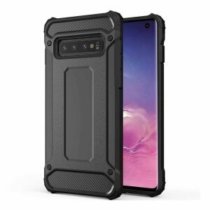 Husa pentru Samsung Galaxy S10 G973, OEM, Armor, Neagra 