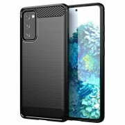 Husa pentru Samsung Galaxy S20 FE 5G G781 / S20 FE G780, Forcell, Carbon, Neagra