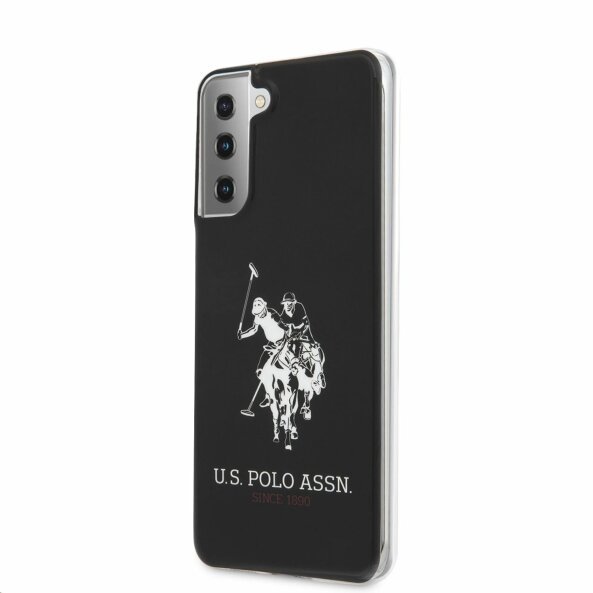 Husa pentru Samsung Galaxy S21+ 5G G996, U.S. Polo, Big Horse, Neagra USHCS21MTPUHRBK