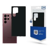 Husa pentru Samsung Galaxy S23 Ultra S918, 3MK, Matt, Neagra