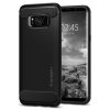 Husa pentru Samsung Galaxy S8 G950, Spigen, Rugged Armor, Neagra 565CS21609
