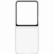 Husa pentru Samsung Galaxy Z Flip5 F731, FlipSuit Case, Transparenta EF-ZF731CTEGWW