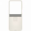 Husa pentru Samsung Galaxy Z Flip5 F731, Silicone Ring Cover, Crem EF-PF731TUEGWW 