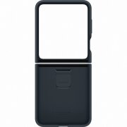 Husa pentru Samsung Galaxy Z Flip5 F731, Silicone Ring Cover, Indigo EF-PF731TNEGWW
