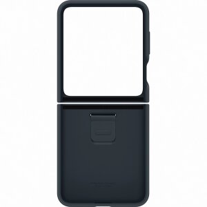 Husa pentru Samsung Galaxy Z Flip5 F731, Silicone Ring Cover, Indigo EF-PF731TNEGWW