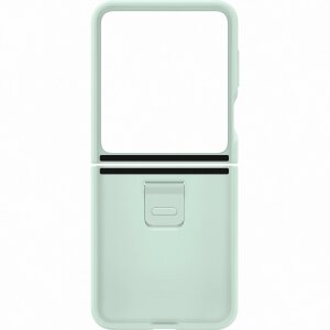 Husa pentru Samsung Galaxy Z Flip5 F731, Silicone Ring Cover, Verde EF-PF731TMEGWW 
