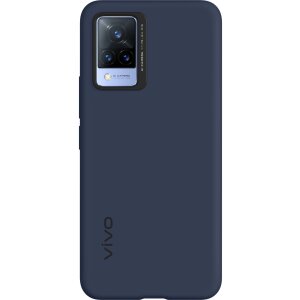 Husa pentru vivo V21 5G, Silicone Cover, Bleumarin 6000172