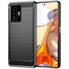 Husa pentru Xiaomi 11T / 11T Pro, Forcell, Carbon, Neagra