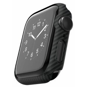 Husa Pitaka Air Case pentru Apple Watch 40mm Series, Neagra KW1001A