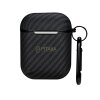 Husa Pitaka Air Pal pentru Apple AirPods Gen 2 / Gen 1, Neagra APM1001