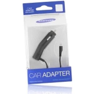 Incarcator Auto cu Fir microUSB Samsung, 3.5W, 0.7A, Negru ACADU10CBECSTD