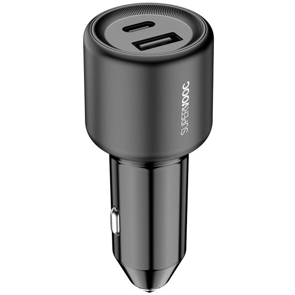 Incarcator Auto Oppo CCB7JACH, 80W, 7.3A, 1 x USB-A - 1 x USB-C, Negru