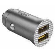 Incarcator Auto Realme Dart, 33W, 4A, 2 x USB-A, Negru