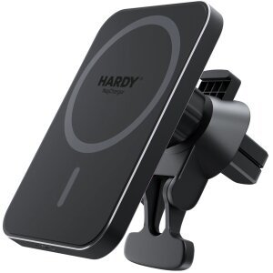 Incarcator Auto Wireless 3MK Hardy MagCharger, 15W, 1.67A, Negru