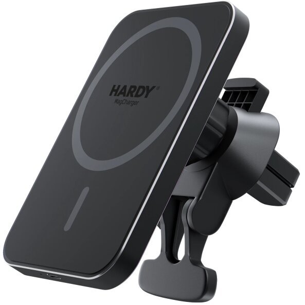 Incarcator Auto Wireless 3MK Hardy MagCharger, 15W, 1.67A, Negru