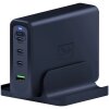 Incarcator Retea 3MK Hyper Station, 240W, 5A, 1 x USB-A - 3 x USB-C, Negru