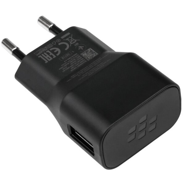 Incarcator Retea BlackBerry RM0300, 6.5W, 1.3A, 1 x USB-A, Negru ASY-58929-002 