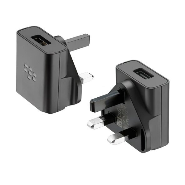 Incarcator Retea BlackBerry RM0300 UK, 6.5W, 1.3A, 1 x USB-A, Negru ASY-58929-003 