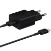 Incarcator Retea cu Cablu USB-C Samsung, 15W, 2A, 1 x USB-C, Negru EP-T1510XBEGEU