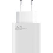 Incarcator Retea cu Cablu USB-C Xiaomi Combo, 120W, 6A, 1 x USB-A, Alb BHR6034EU