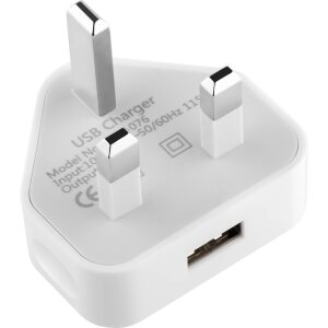 Incarcator Retea OEM UK, 5W, 1A, 1 x USB-A, Alb 