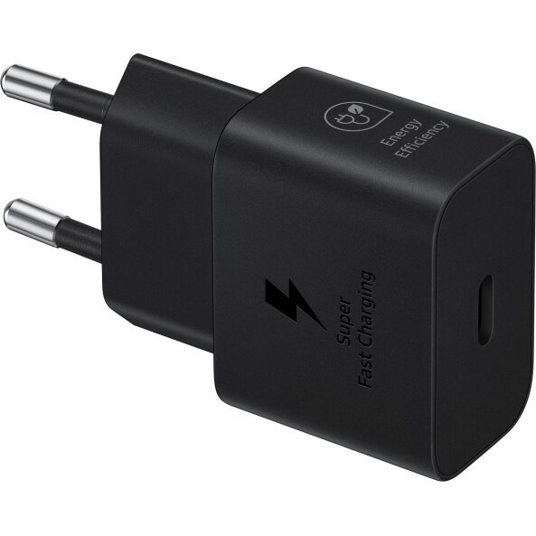 Incarcator Retea Samsung, 25W, 3A, 1 x USB-C, Negru EP-T2510NBEGEU 